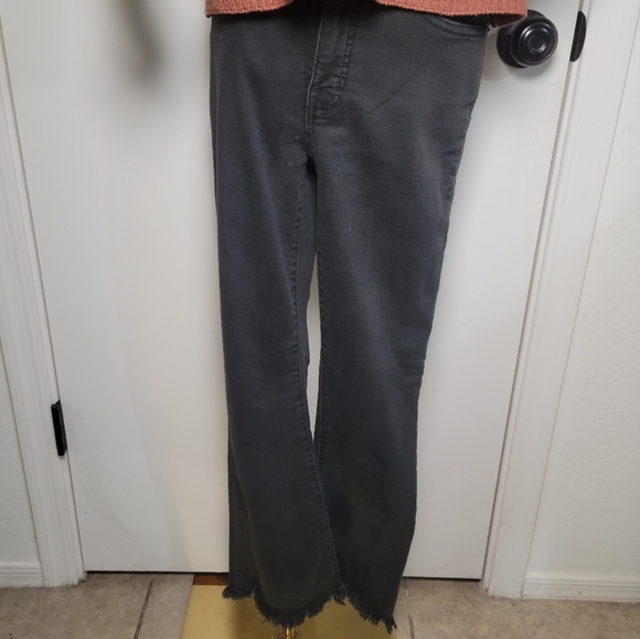 Madewell Black Cali Demi-Boot Jeans Size 26 - Picture 2 of 8